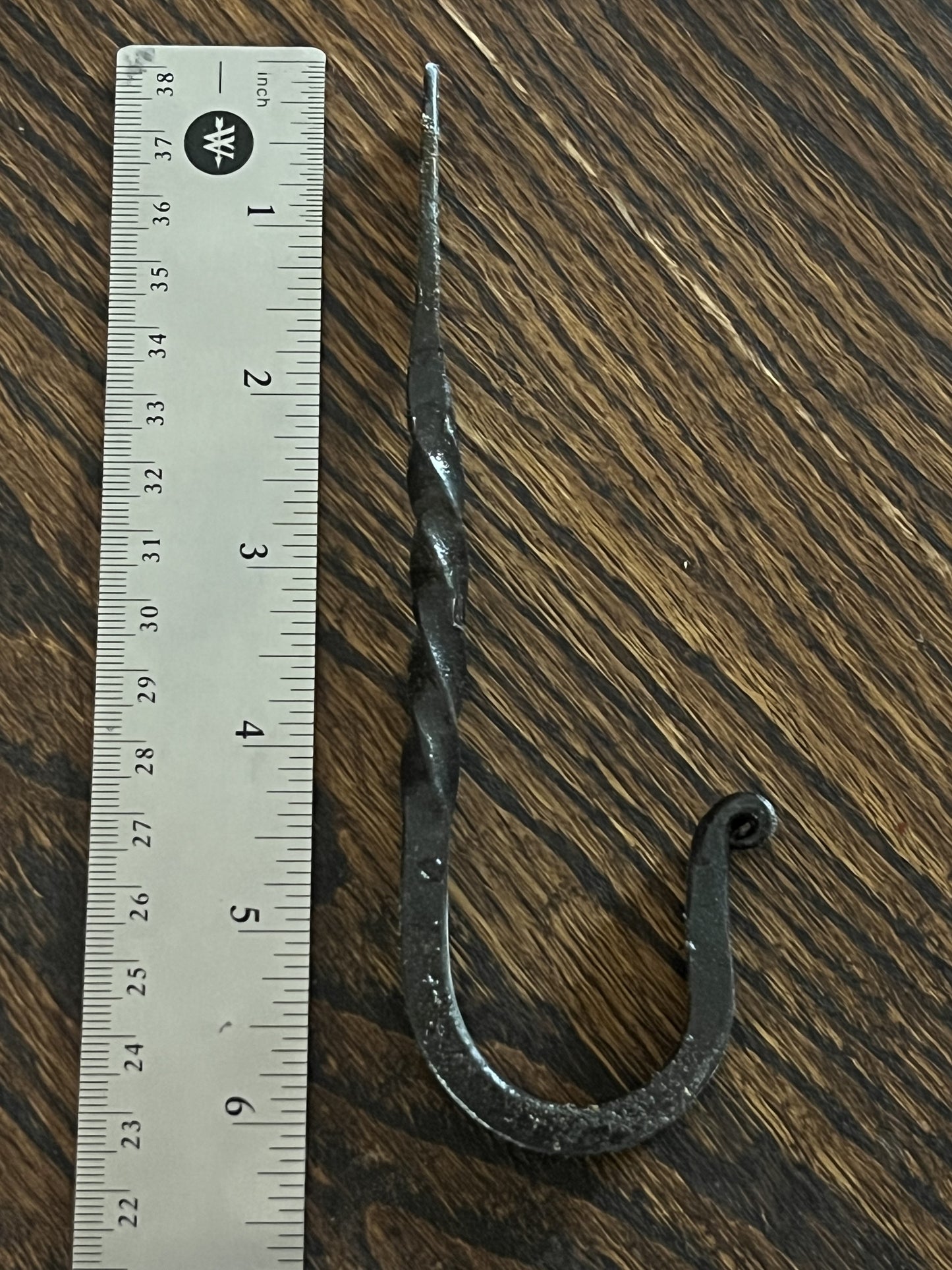Blacksmith Forged and Twisted Wall Hook