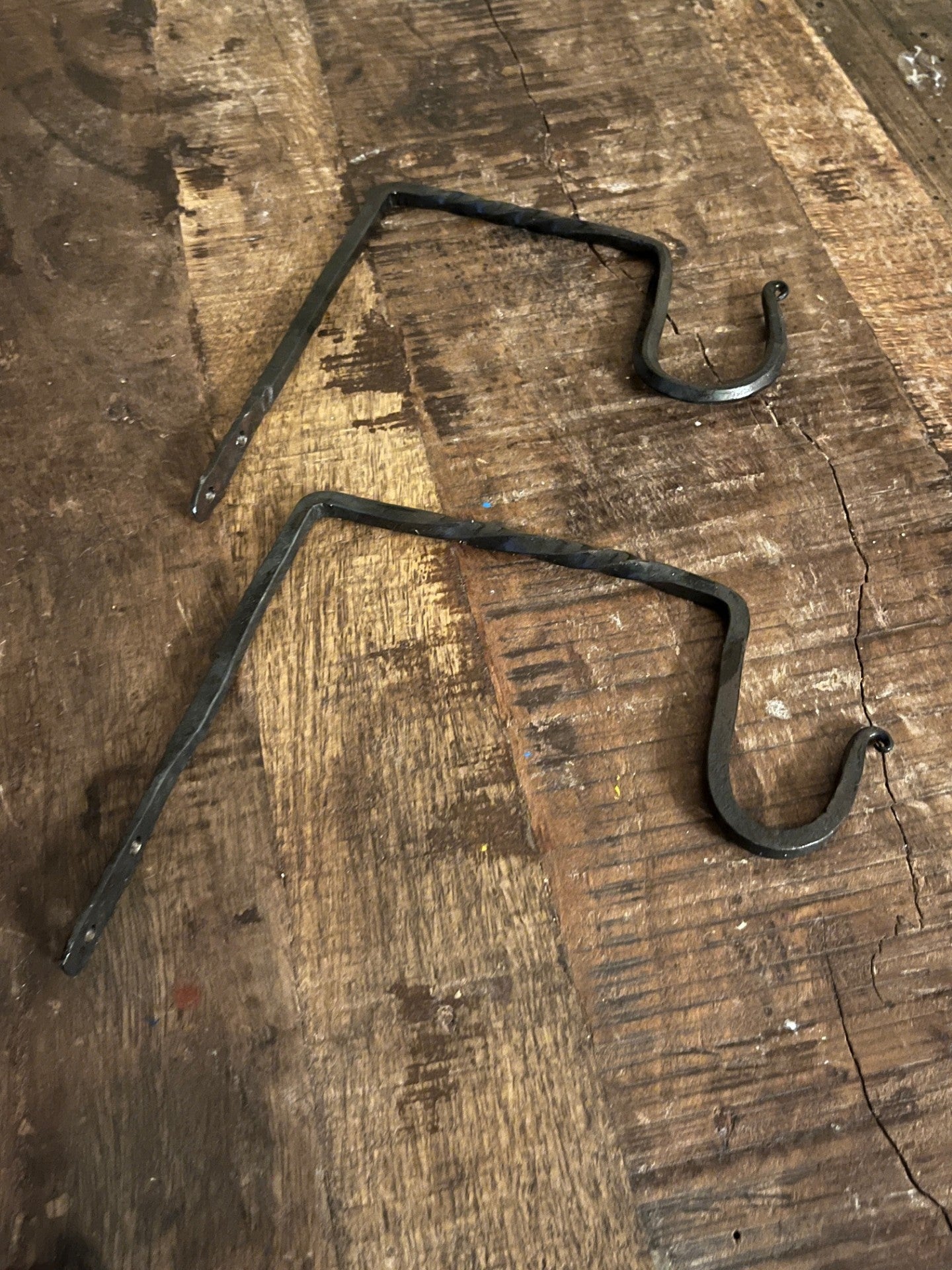 Blacksmith Forged Broom Hook