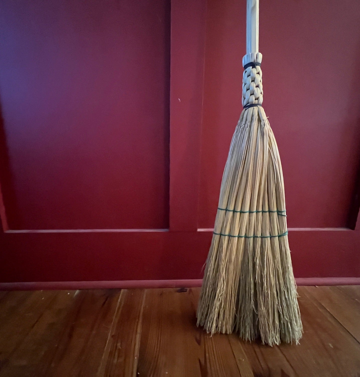 Handmade Brooms on handmade local hardwood broomsticks