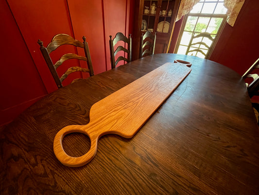 Extra Large 6 Foot Rustic Luxury Solid Oak Charcuterie Board